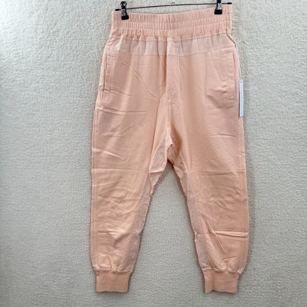 Young fabulous and broke light orange fleece sweater Jogger pants Size M NWT